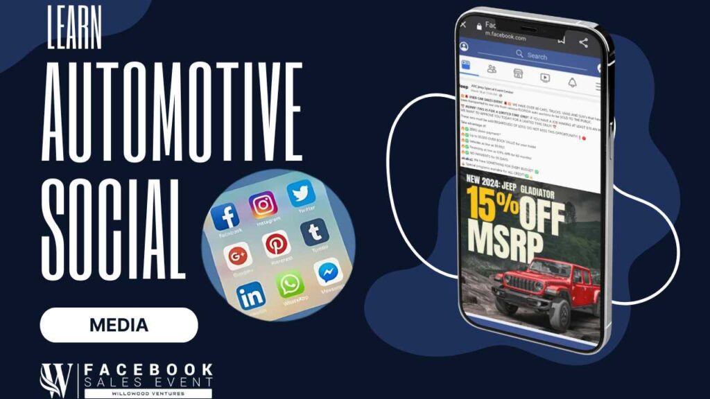 Learn Automotive Social Media From The Best. Become A Digital Dealer Today And Speak With Willowood Ventures.