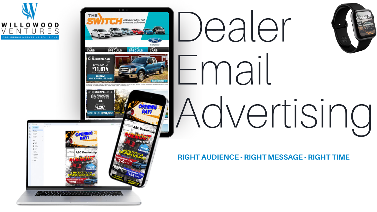 email advertising for car dealers is the #1 profit generator