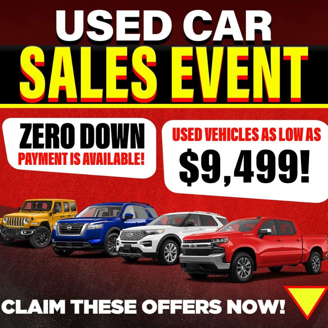 Used Car Sales Event