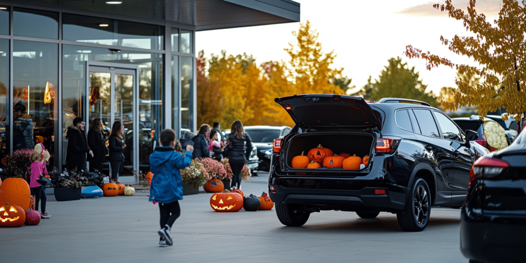 Trunk Or Treat At Car Dealership