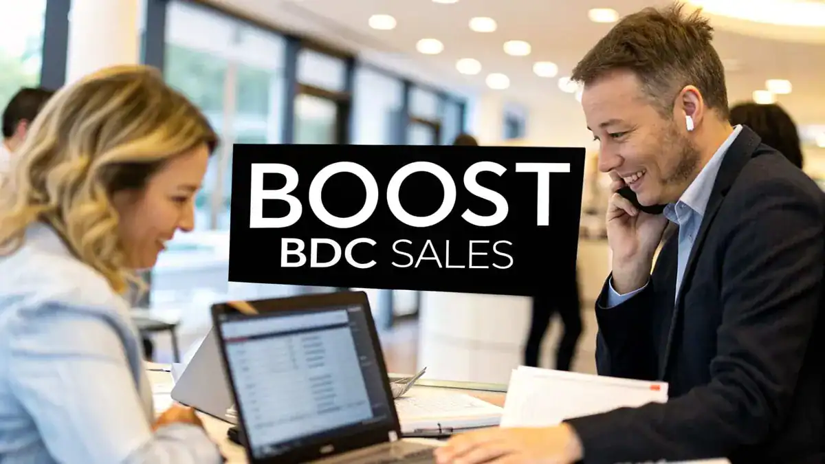 Automotive BDC Training That Sells | Willowood Ventures